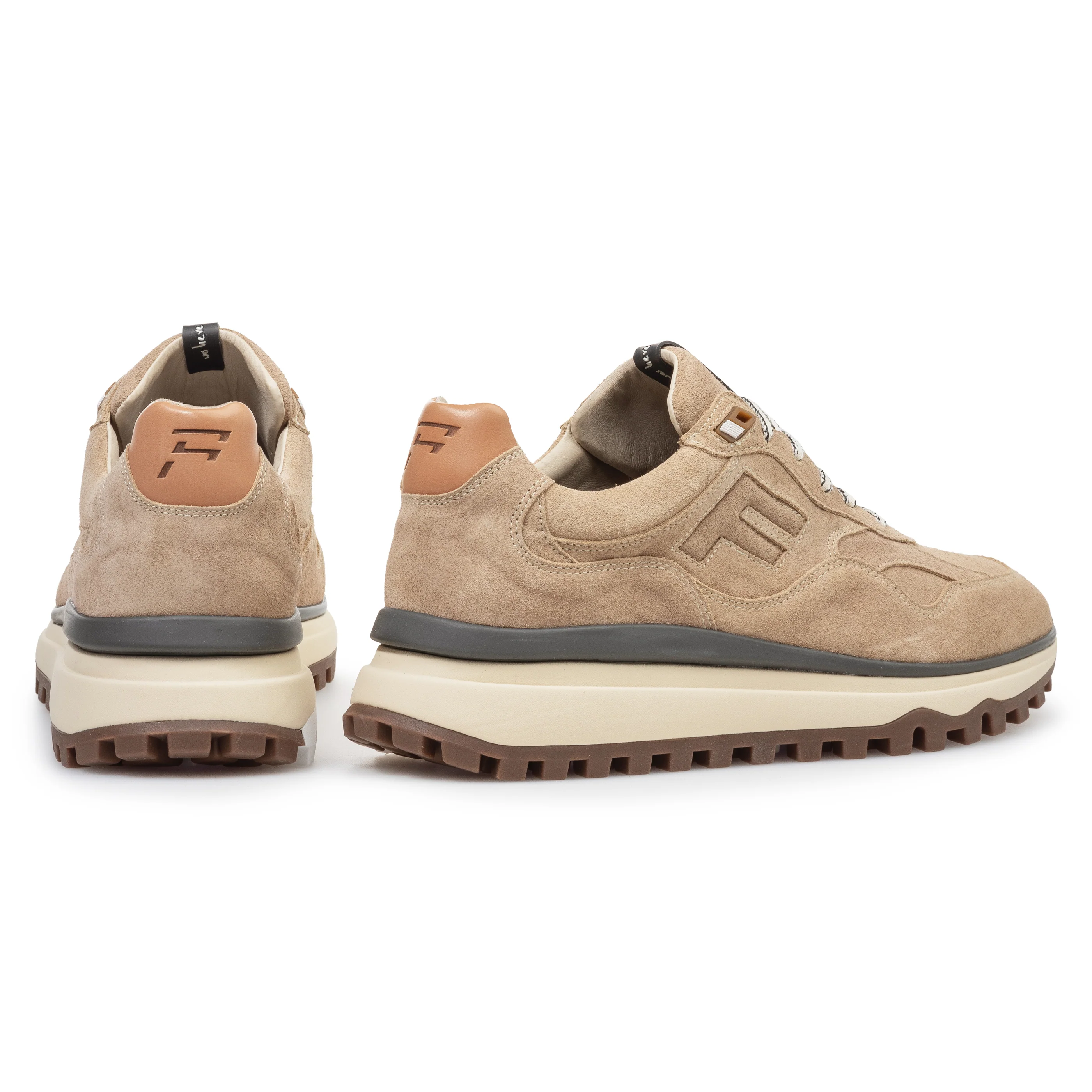 Sneakers bruin Floris Van Bommel - Image 4