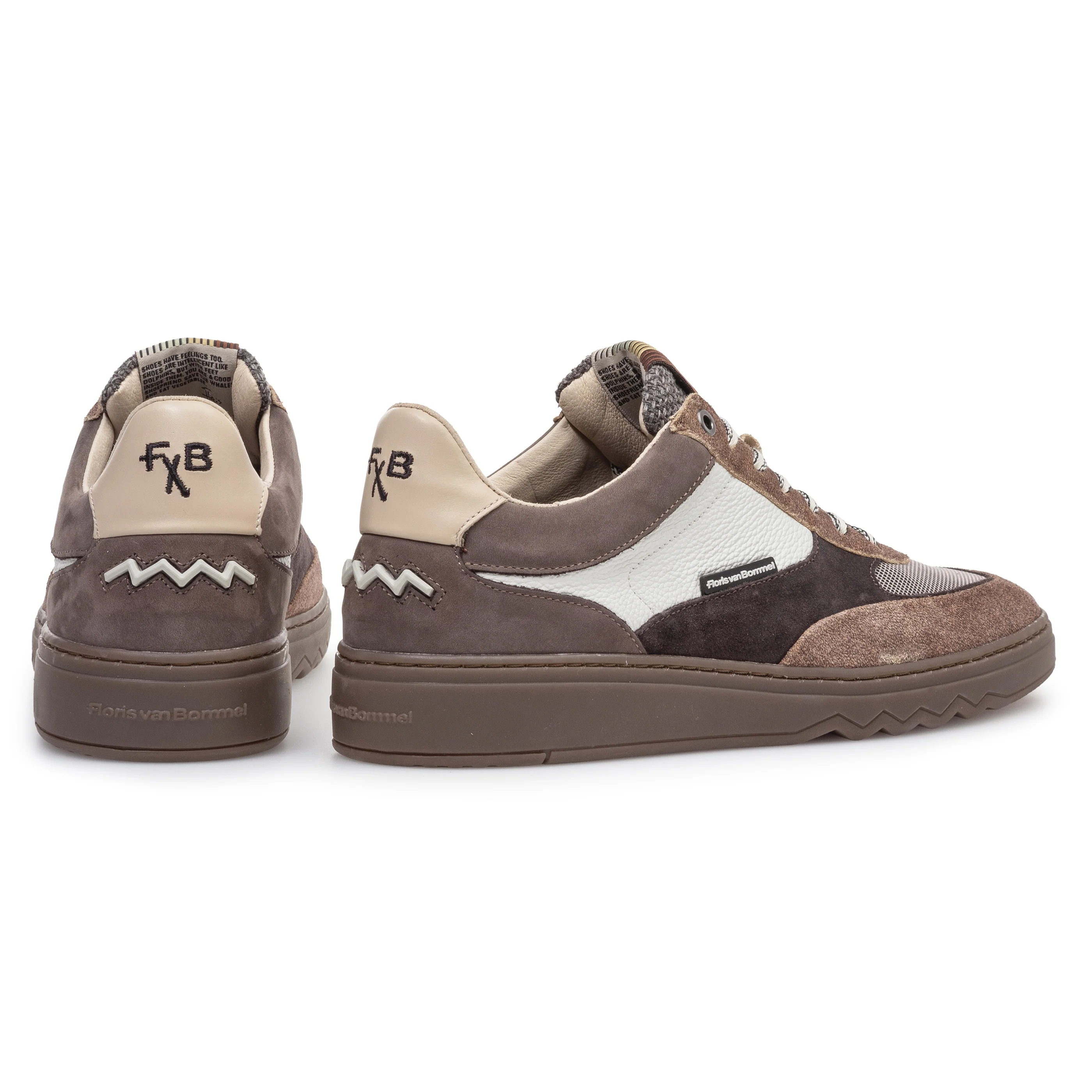 Sneakers bruin Floris Van Bommel - Image 4