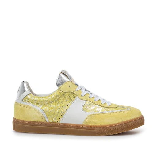 Sneakers geel Floris Van Bommel