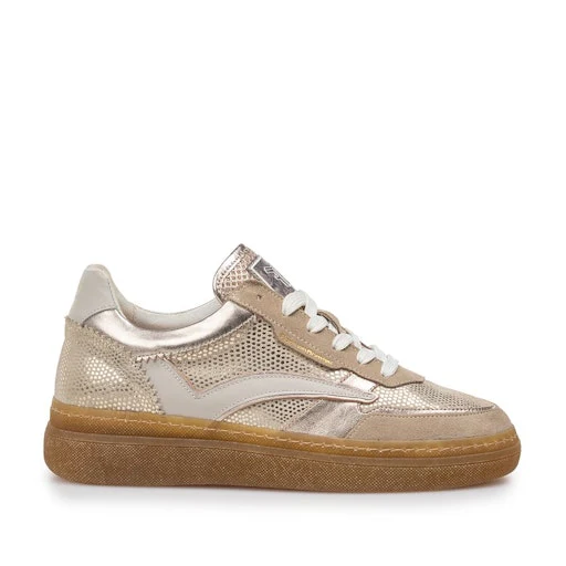 Sneakers goud Floris Van Bommel