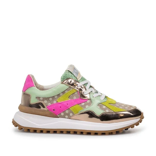 Sneakers goud Floris Van Bommel