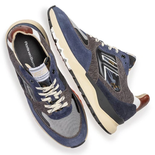 Sneakers navy Floris Van Bommel - Image 3