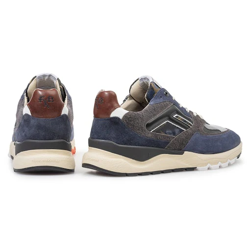 Sneakers navy Floris Van Bommel - Image 4
