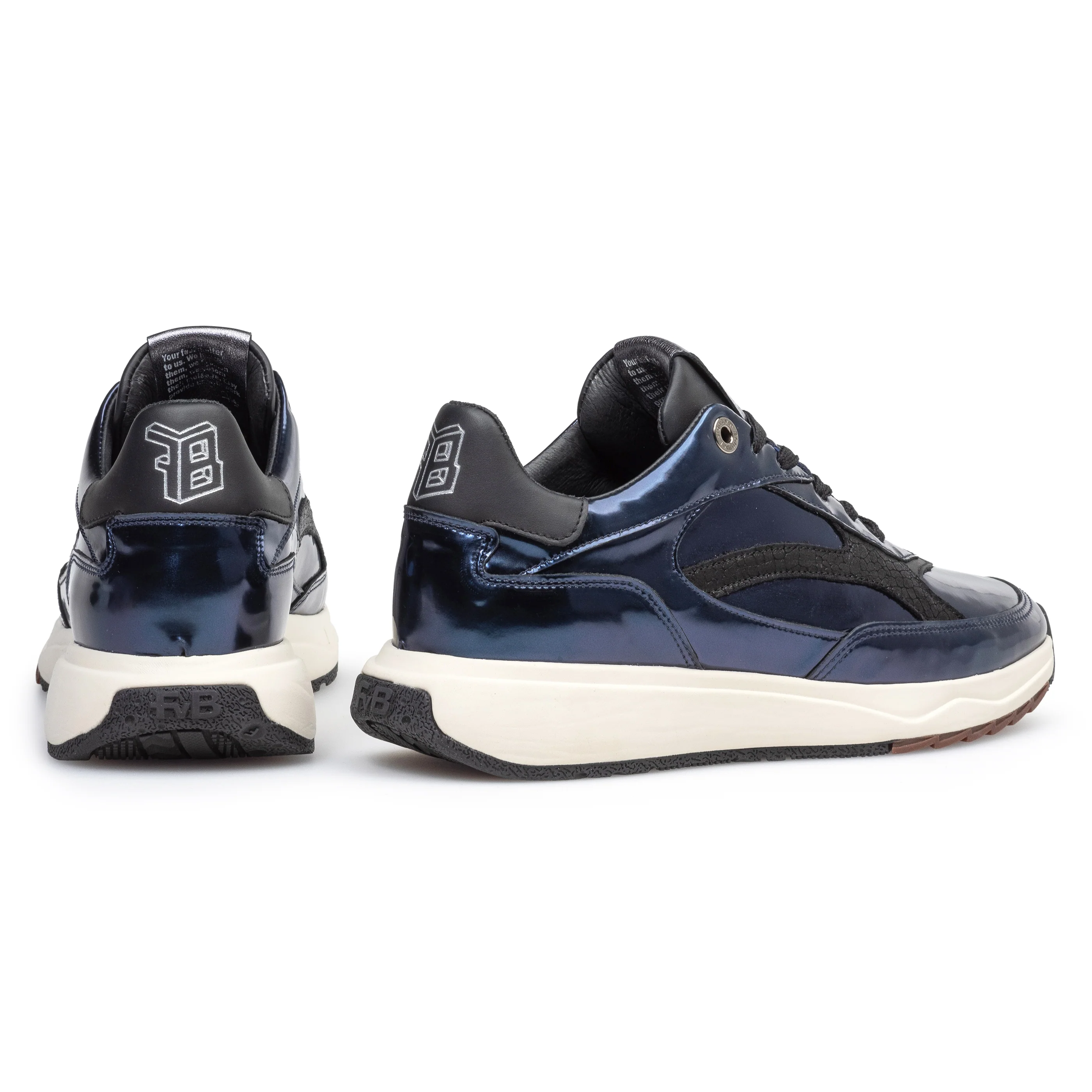 Sneakers navy Floris Van Bommel - Image 3