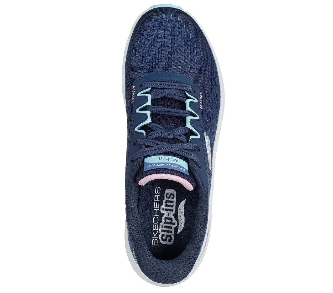 Sneakers navy Skechers - Image 2