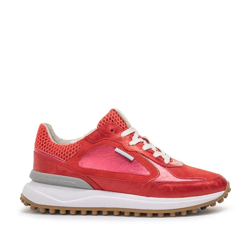 Sneakers rood Floris Van Bommel
