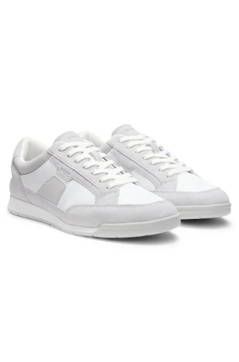Sneakers wit Boss Men Black