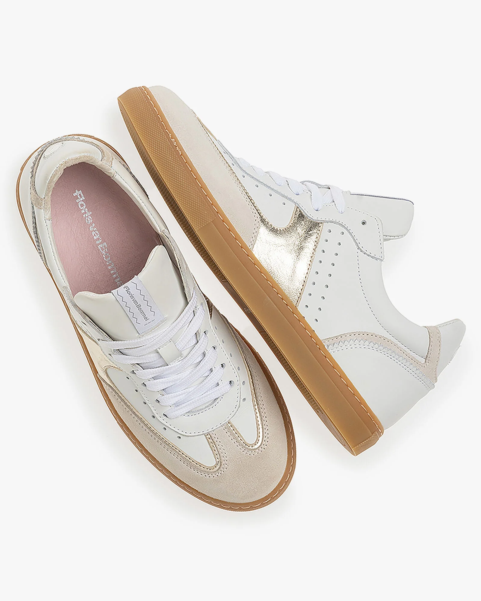 Sneakers wit Floris Van Bommel