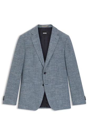 Sportvesten blauw Boss Men Black
