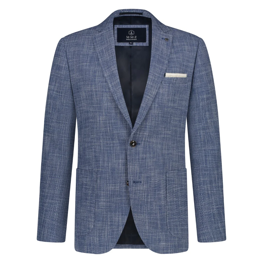 Sportvesten blauw Marco Manzini