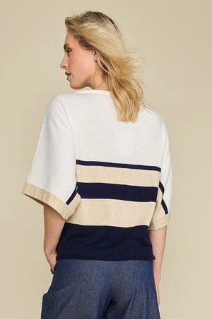 Pulls beige Marie Méro - Image 2