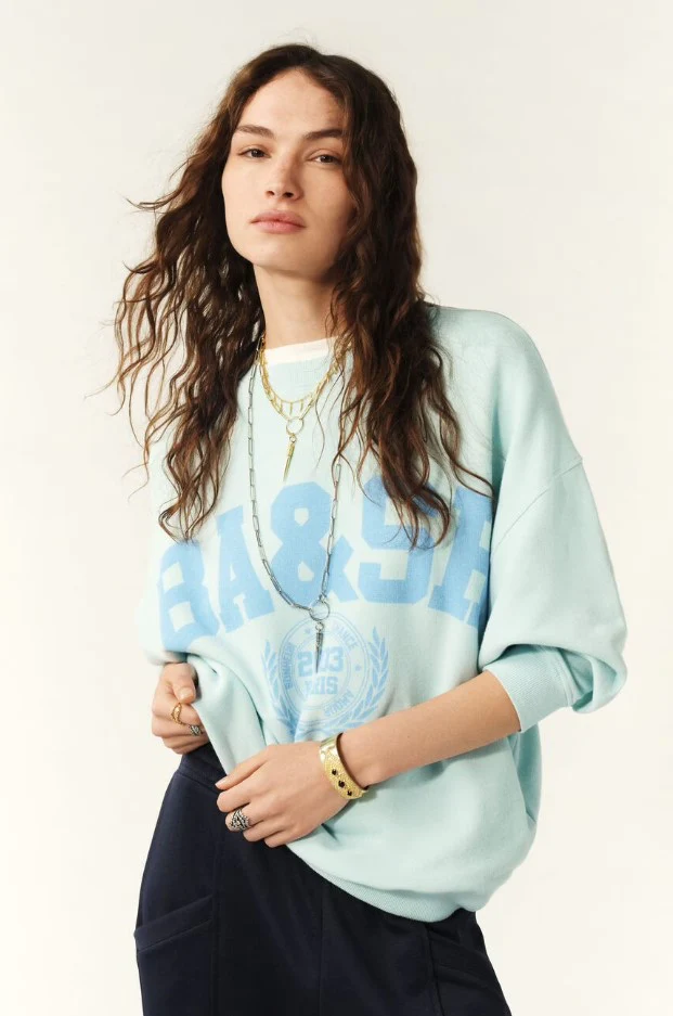 Sweaters blauw ba&sh