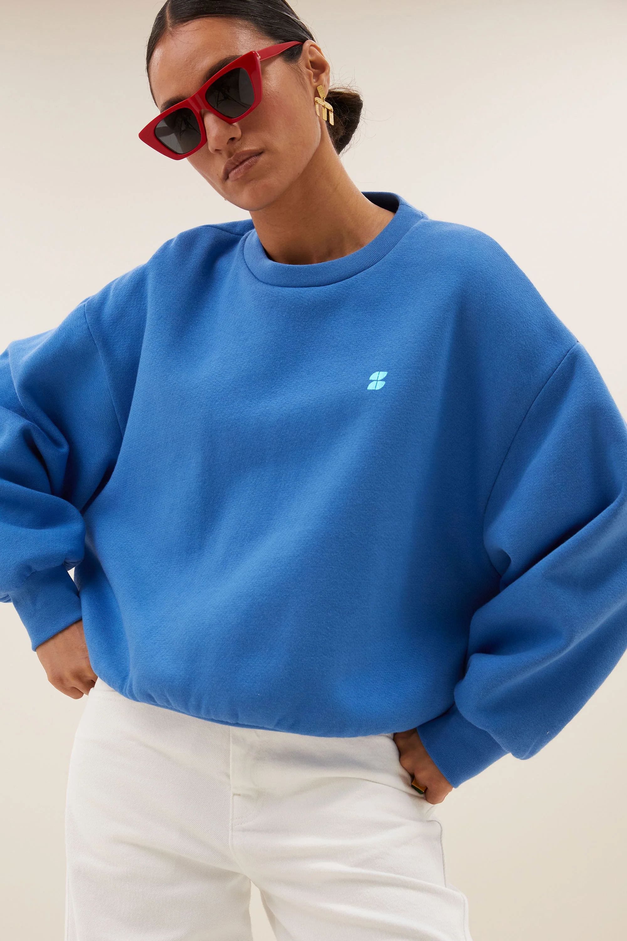 Sweaters blauw by-bar