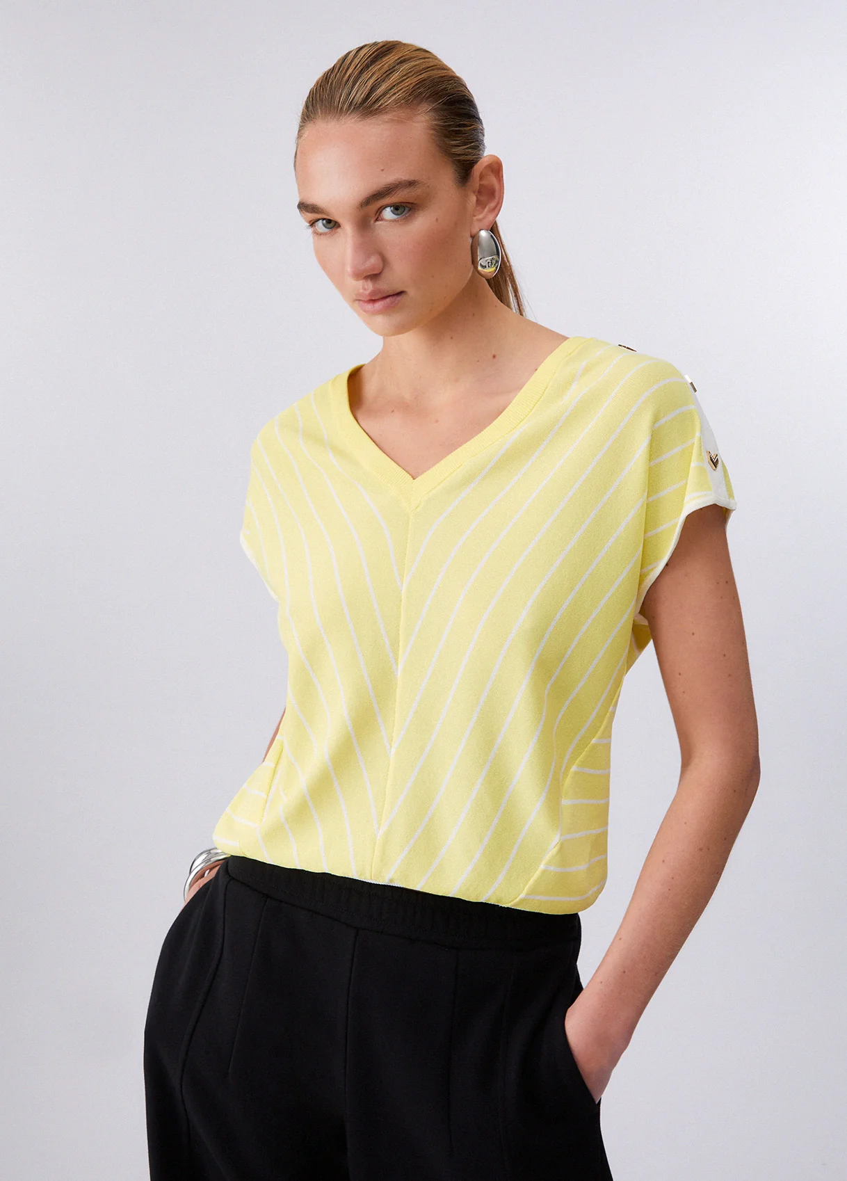 Sweaters geel Liu Jo