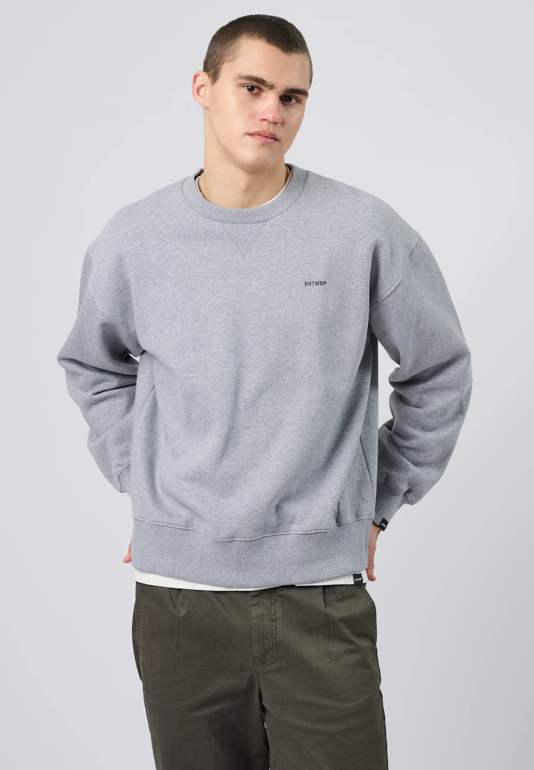 Sweaters grijs ANTWRP - Image 2