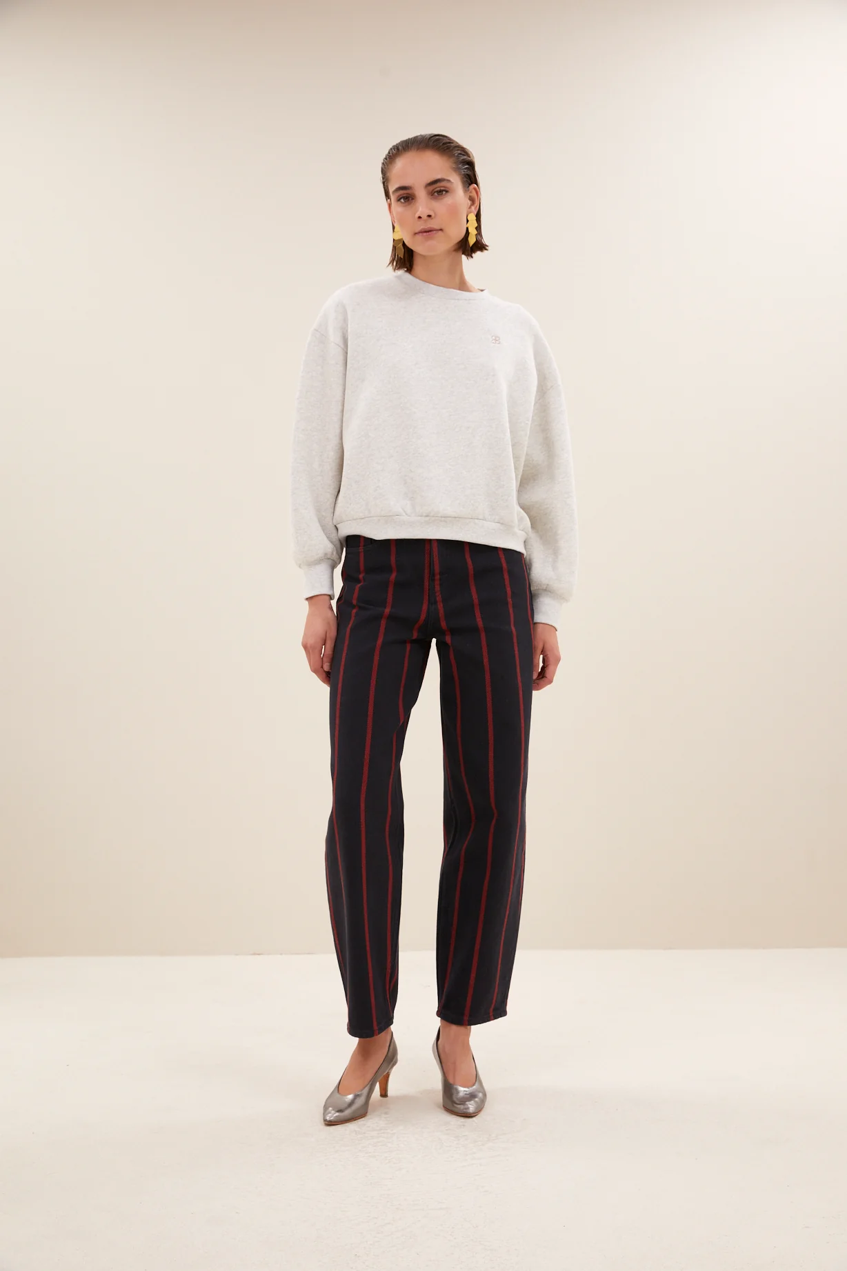 Sweaters grijs by-bar - Image 4