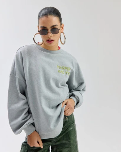 Sweaters grijs Harper & Yve - Image 5