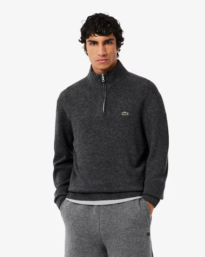 Pulls grijs Lacoste