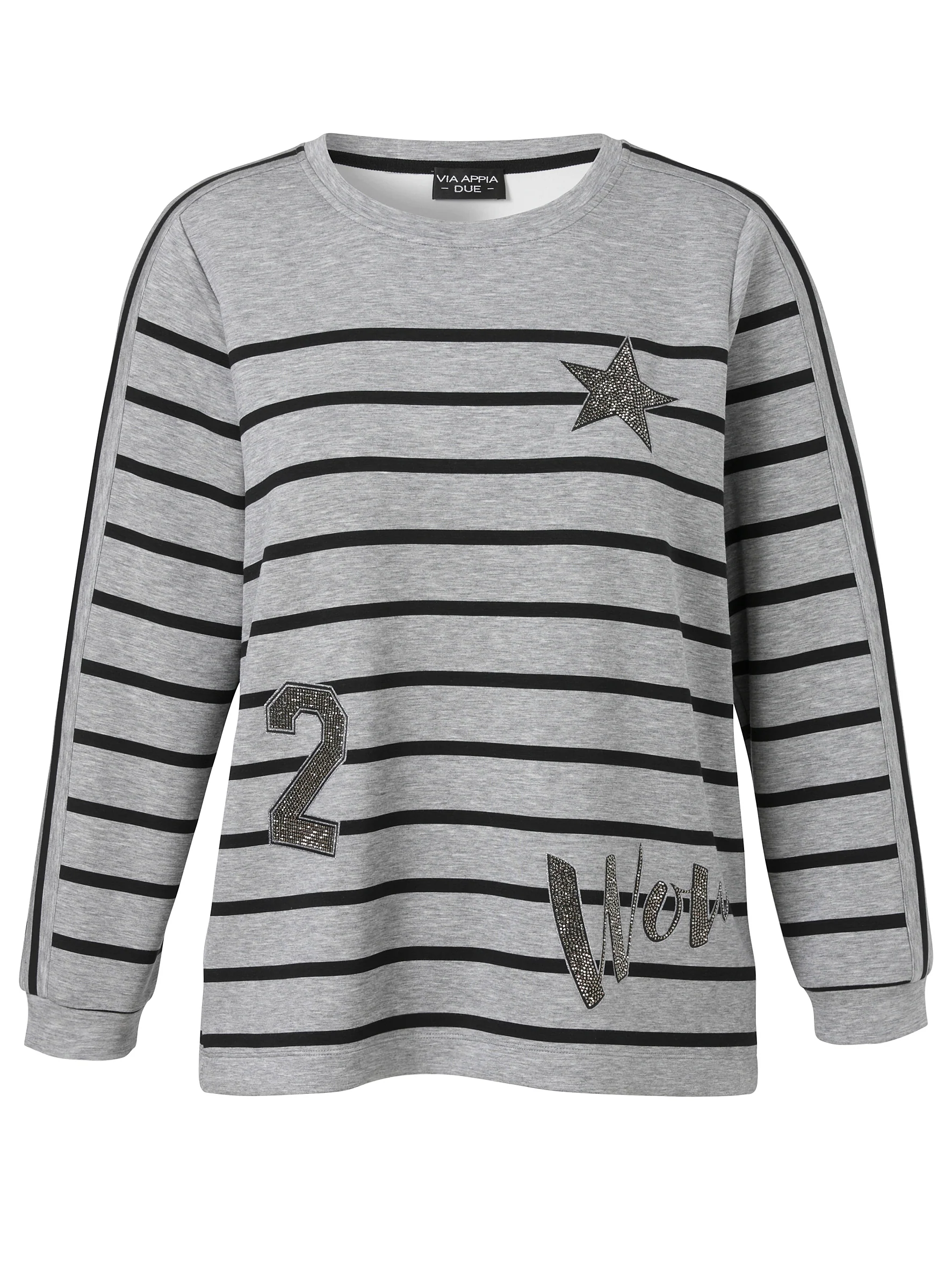 Sweaters grijs Via Appia Due