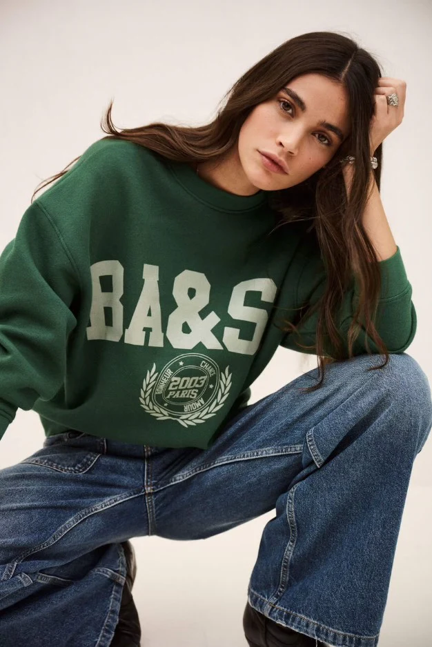 Sweaters groen ba&sh