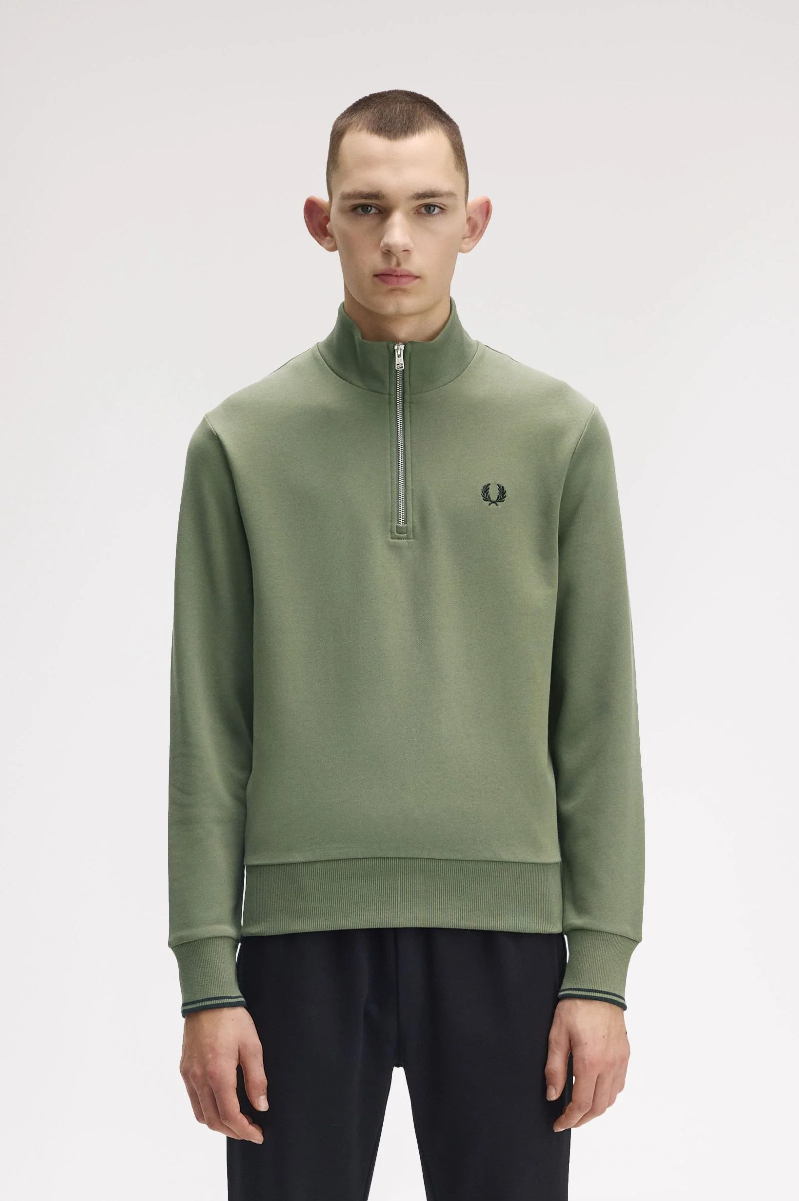 Sweaters groen Fred Perry