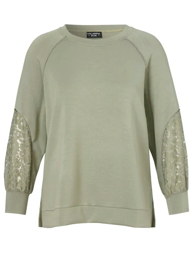 Sweaters groen Via Appia Due