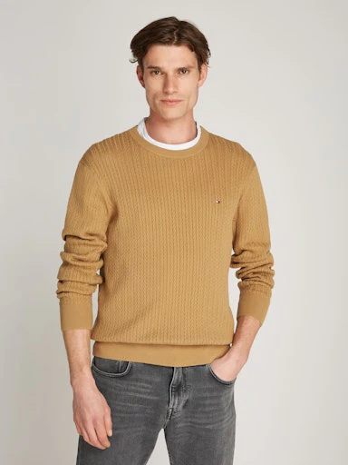 Sweaters bruin Tommy Hilfiger