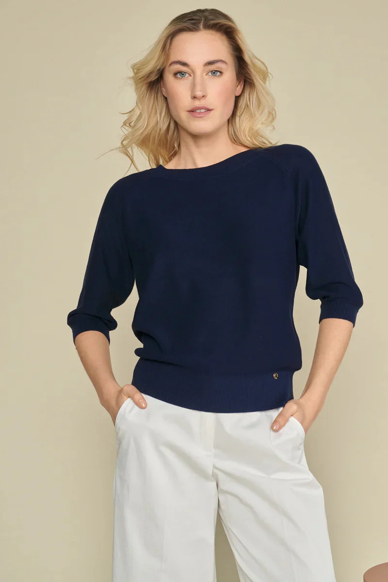 Pulls navy Marie Méro