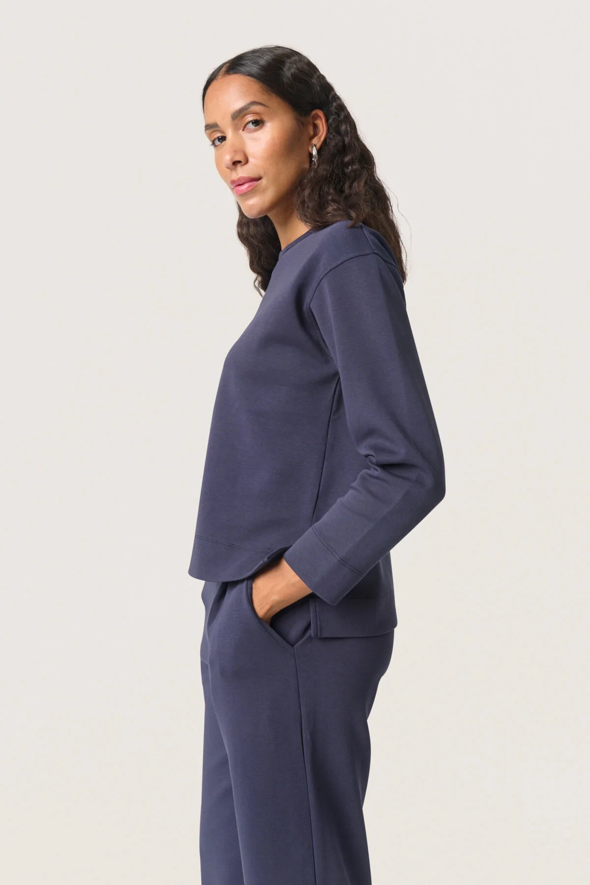 Sweaters navy Soaked In Luxury - Image 4