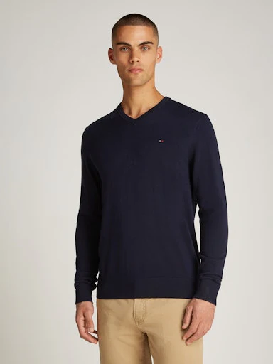 Pulls navy Tommy Hilfiger - Image 3