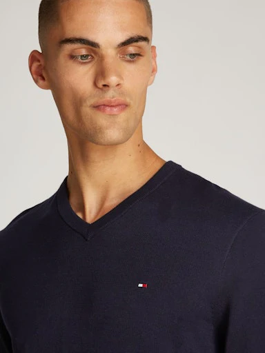 Pulls navy Tommy Hilfiger - Image 5