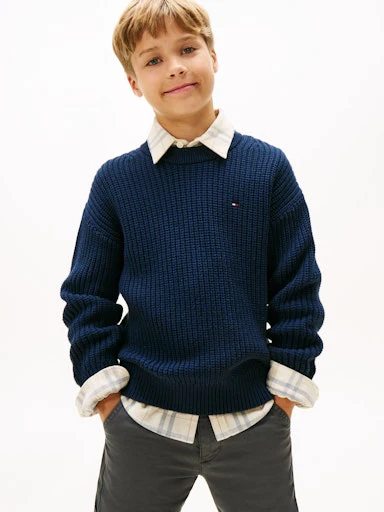 Sweaters navy Tommy Hilfiger