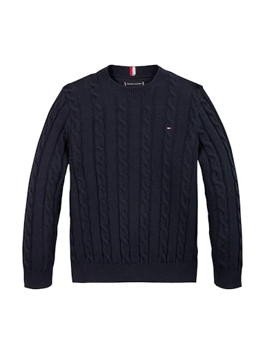 Pulls navy Tommy Hilfiger - Image 4