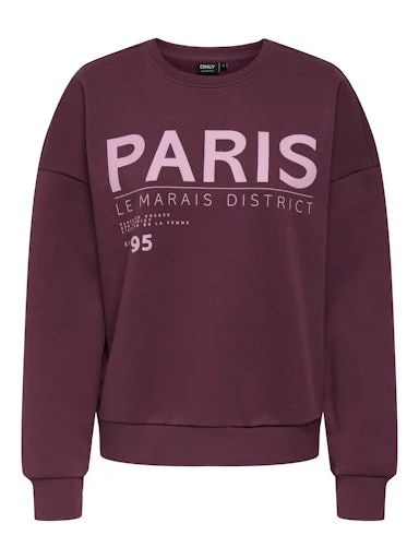 Sweaters paars ONLY