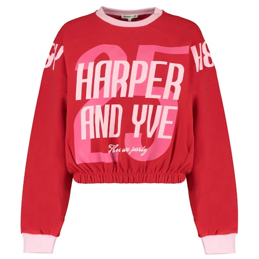 Sweaters rood Harper & Yve