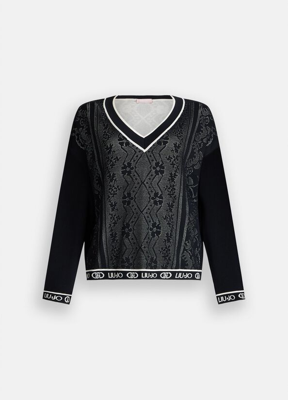 Sweaters zwart Liu Jo - Image 2