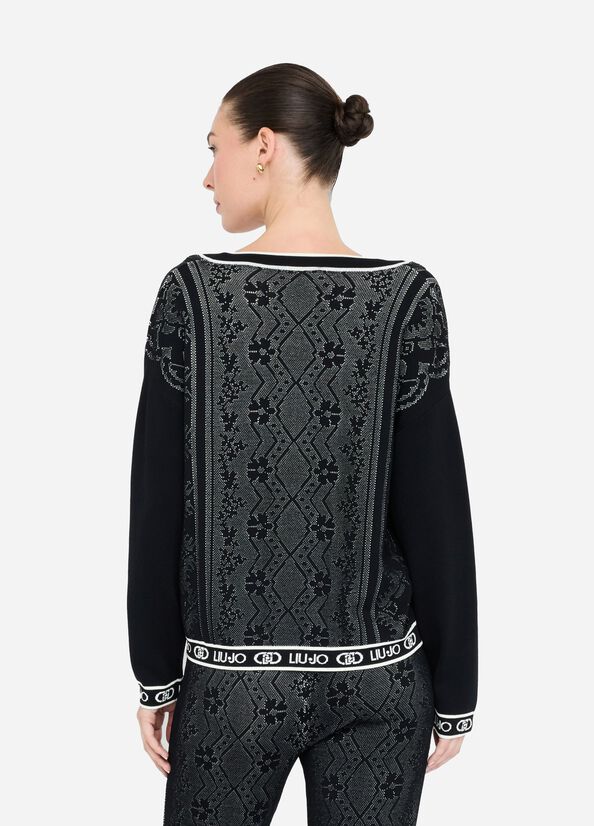 Sweaters zwart Liu Jo - Image 3