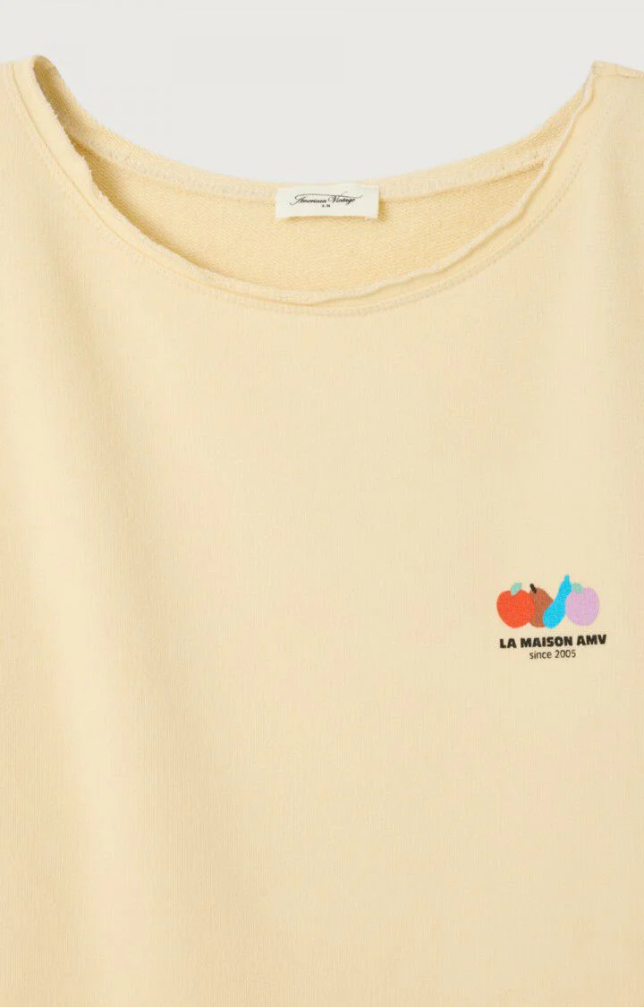 T-shirts korte mouw beige American Vintage - Image 2