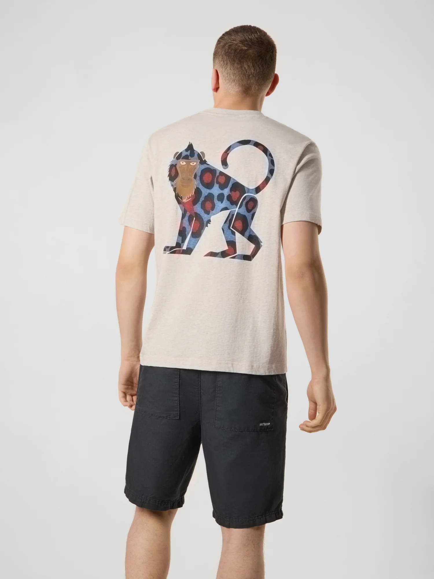 T-shirts korte mouw beige ANTWRP