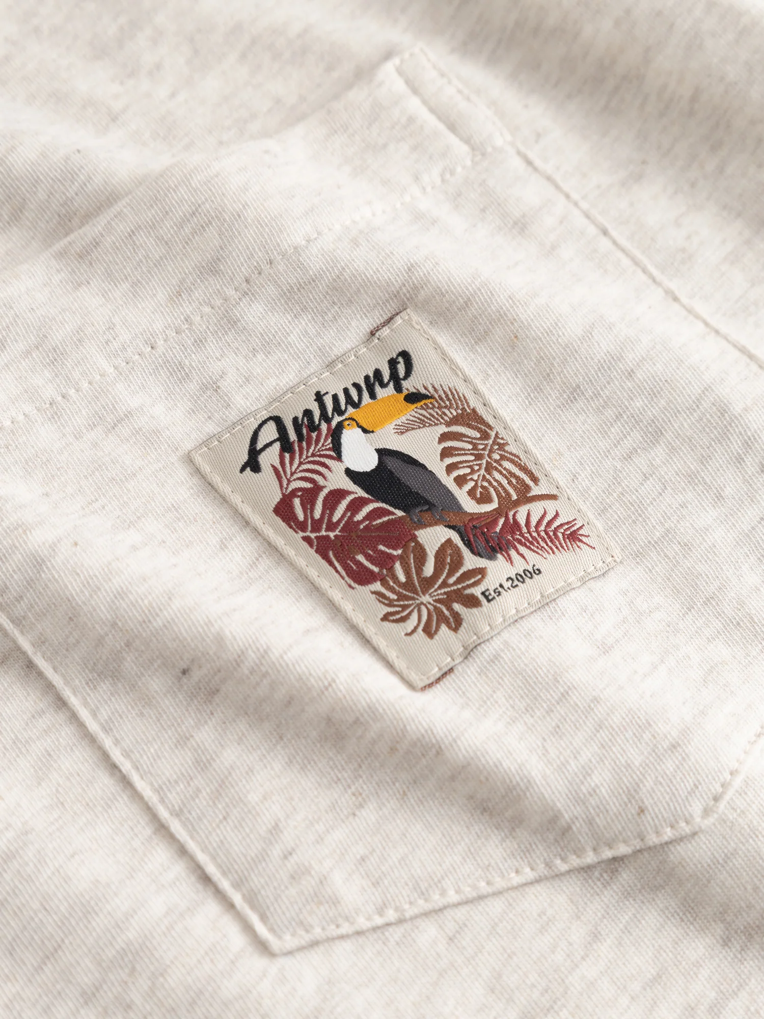 T-shirts korte mouw beige ANTWRP - Image 3