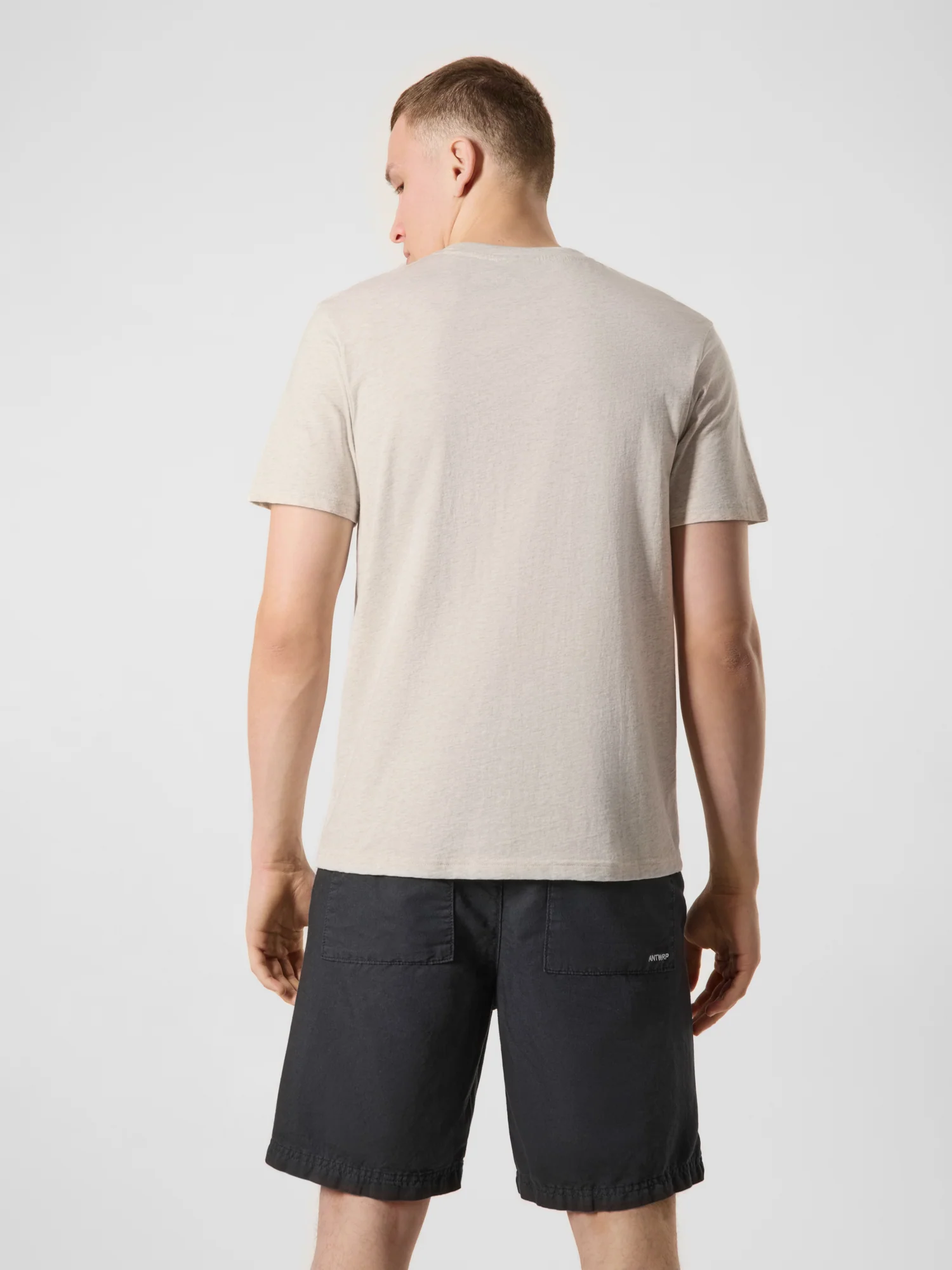 T-shirts korte mouw beige ANTWRP - Image 5