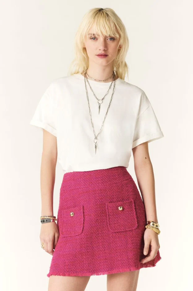 T-shirts korte mouw beige ba&sh