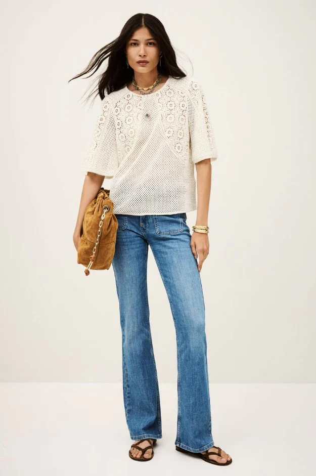 T-shirts korte mouw beige ba&sh - Image 2