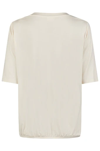 T-shirts korte mouw beige Barbara Lebek - Image 2
