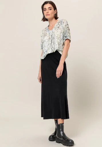 T-shirts korte mouw beige Bianca - Image 6