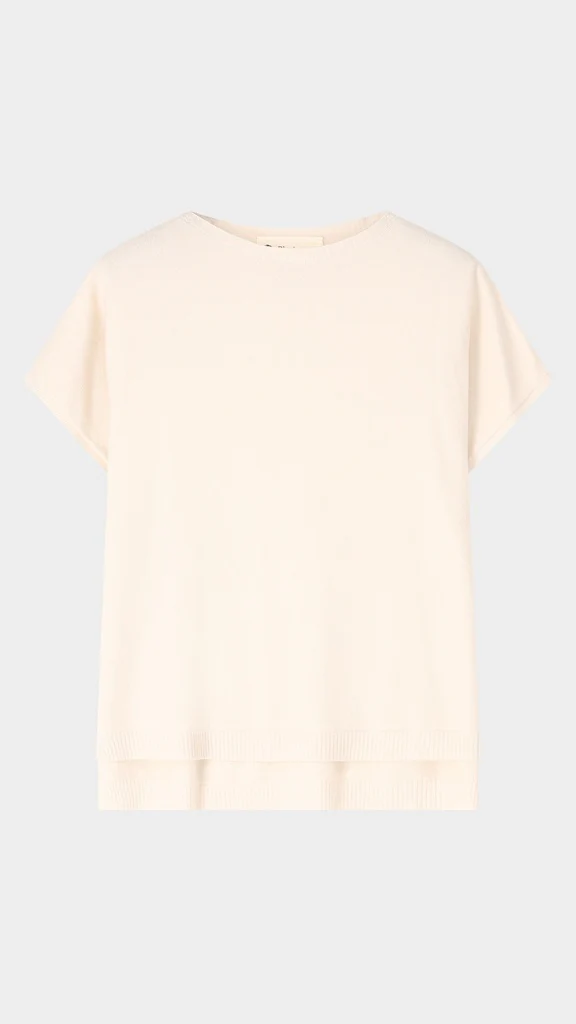 T-shirts korte mouw beige BLACK ROSE