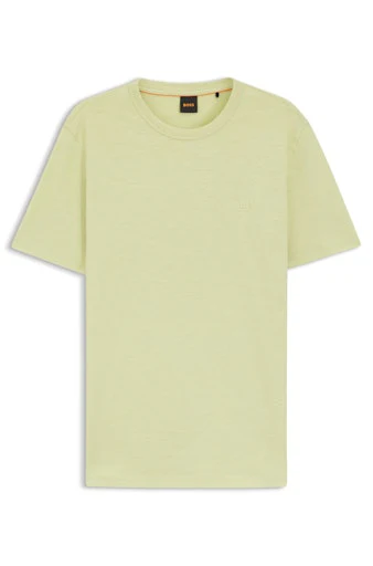 T-shirts korte mouw beige Boss Men Orange