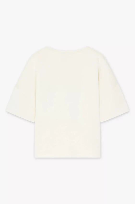 T-shirts korte mouw beige CKS - Image 3