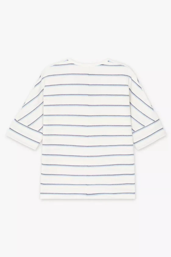 T-shirts korte mouw beige CKS - Image 2