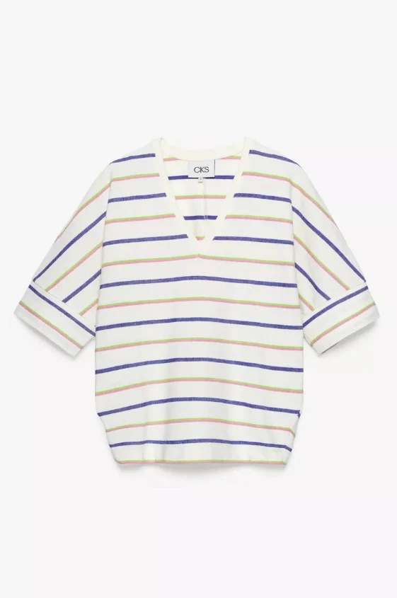 T-shirts korte mouw beige CKS